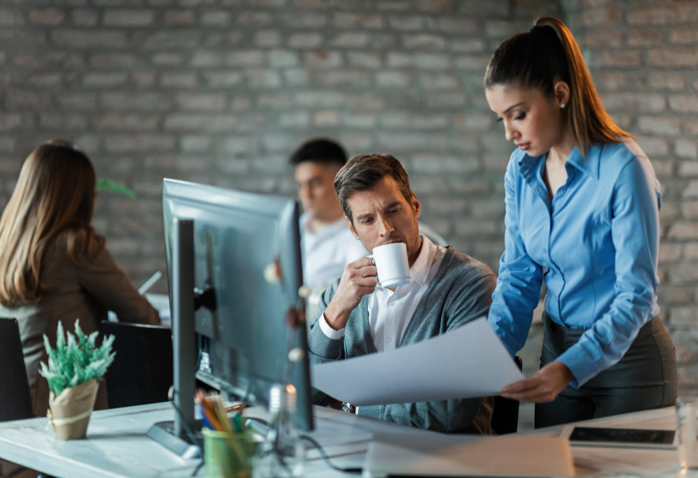 QA Wizard team collaborating